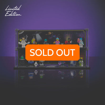 Limited Edition Display Case for LEGO® Space Minifigures Series 26 (71046)