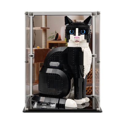 Display Case for LEGO® Tuxedo Cat (21349)