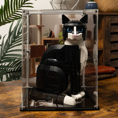 Display Case for LEGO® Tuxedo Cat (21349)