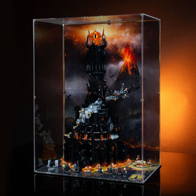 Limited Edition Display Case for LEGO® The Lord of the Rings: Barad-dûr™ with Fell Beast (10333 & 40693)
