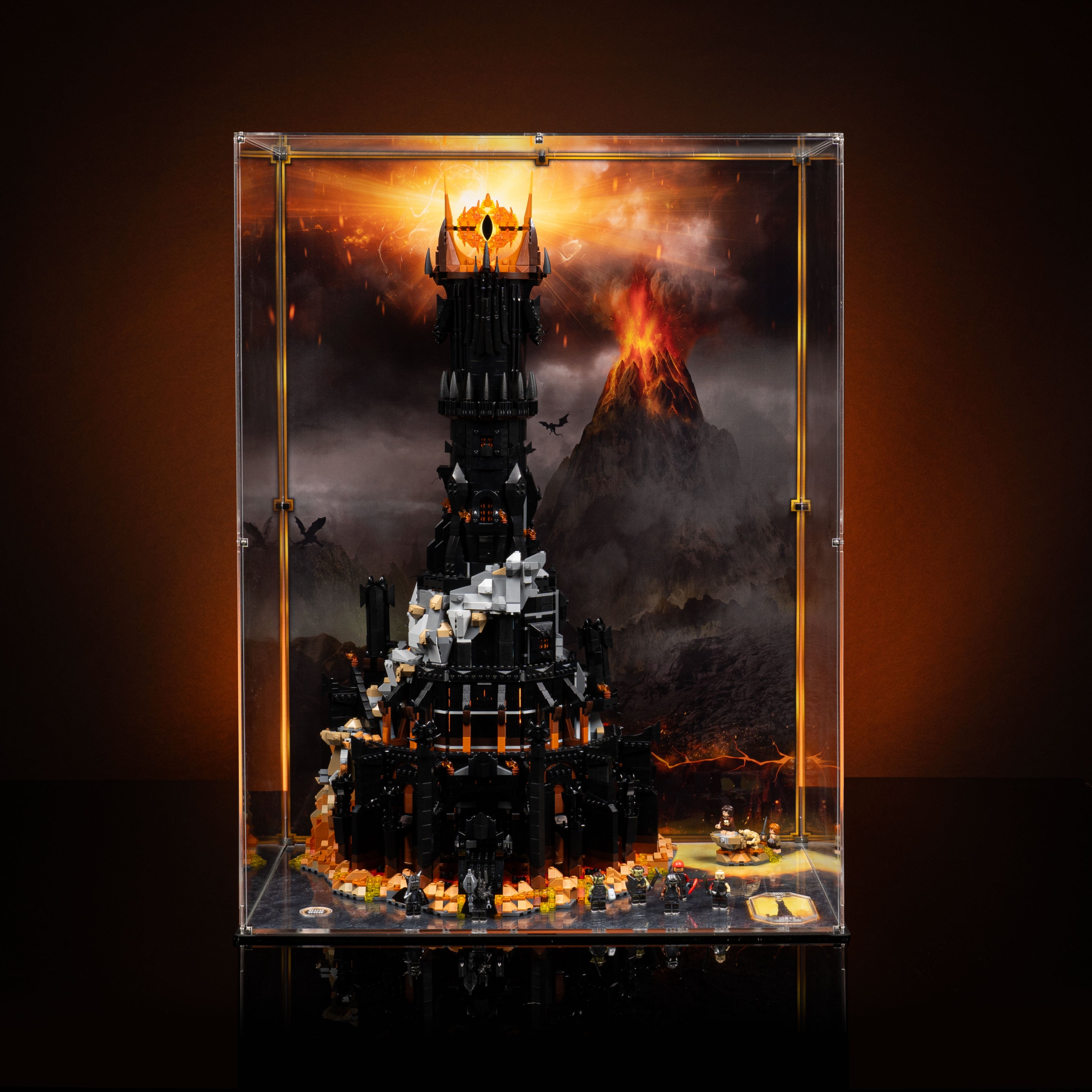 Limited Edition Display Case for LEGO® The Lord of the Rings: Barad-dûr™ (10333)