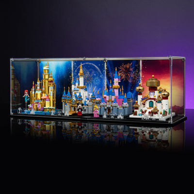 Limited Edition Display Case for LEGO® Mini Disney Castles (40720, 40478, 40613, 40708)