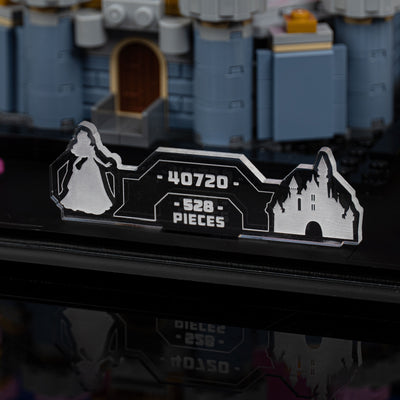Limited Edition Display Case for LEGO® Mini Disney Castles (40720, 40478, 40613, 40708)