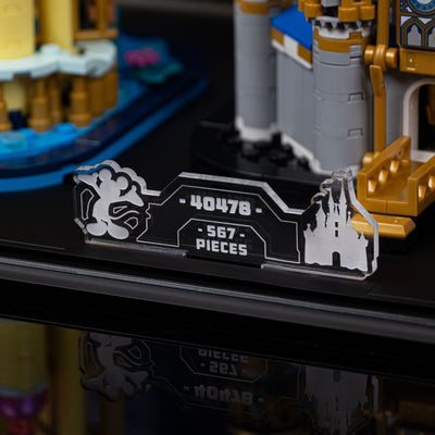 Limited Edition Display Case for LEGO® Mini Disney Castles (40720, 40478, 40613, 40708)