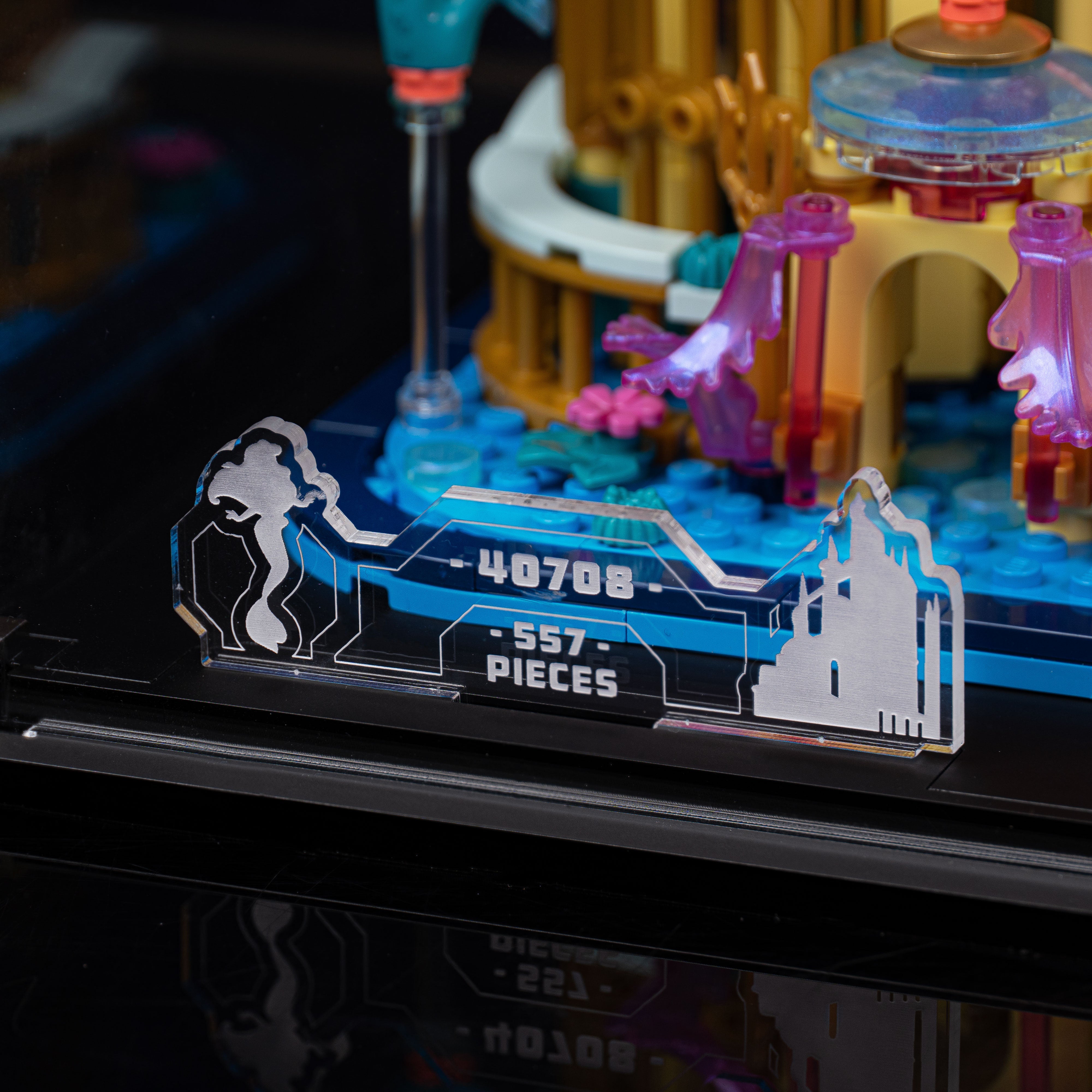 Limited Edition Display Case for LEGO® Mini Disney Castles (40720, 40478, 40613, 40708)