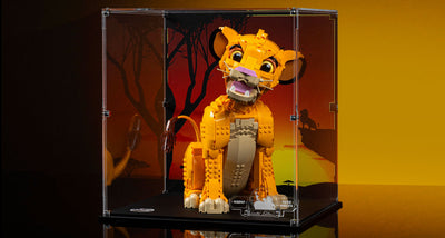 Limited Edition Display Case for LEGO® Young Simba the Lion King (43247)