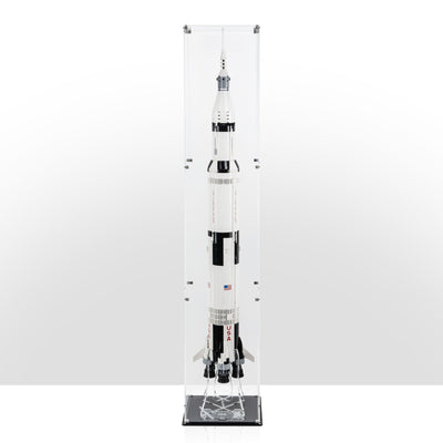 Display Case (vertical) for LEGO® Ideas: NASA Apollo Saturn V (21309)