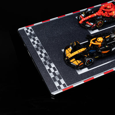Limited Edition Wall Mounted Display Stand for 10 x LEGO® Speed Champions: Formula 1 Range