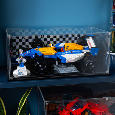 Display Case for LEGO® Icons: Williams Racing FW14B & Nigel Mansell (10353)