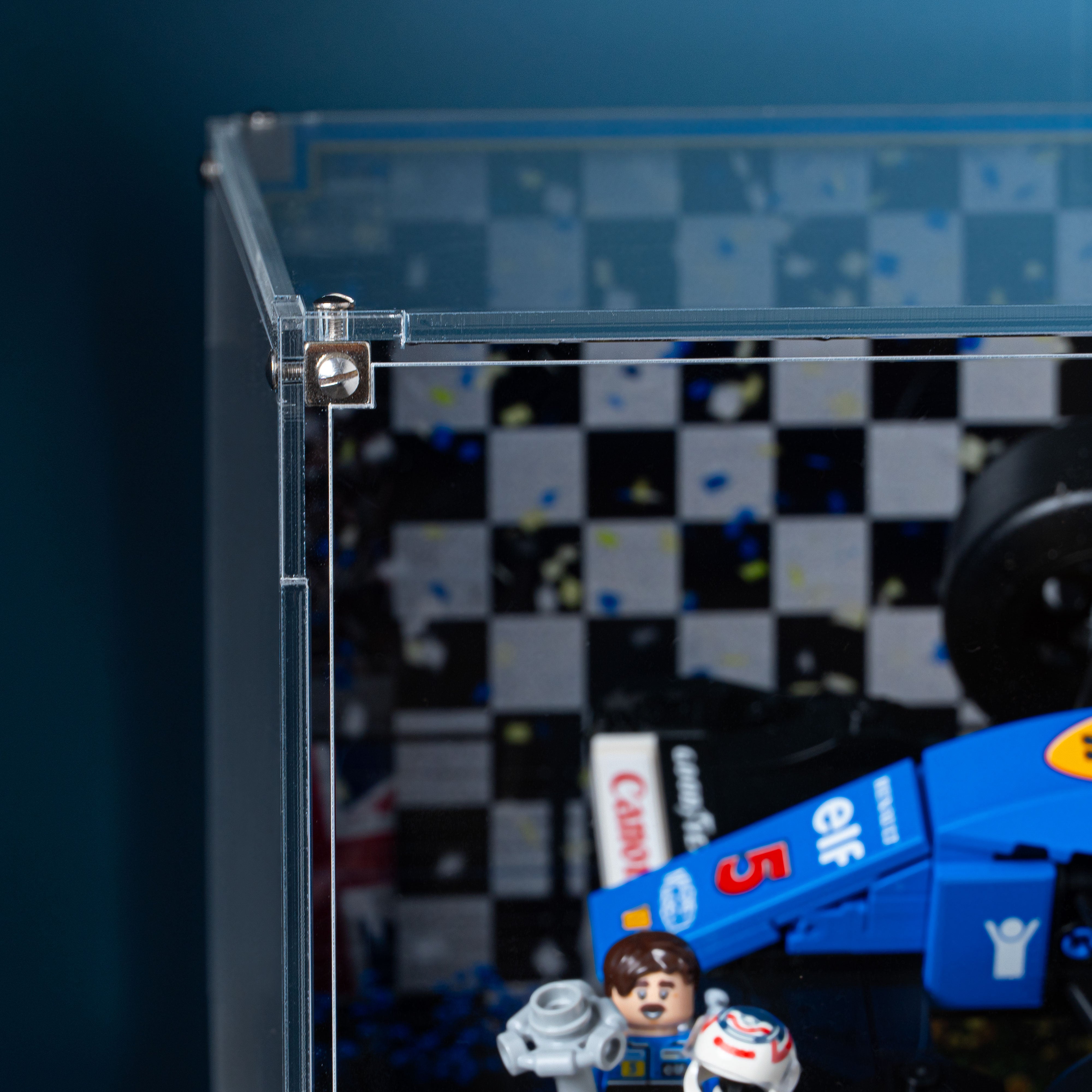 Display Case for LEGO® Icons: Williams Racing FW14B & Nigel Mansell (10353)