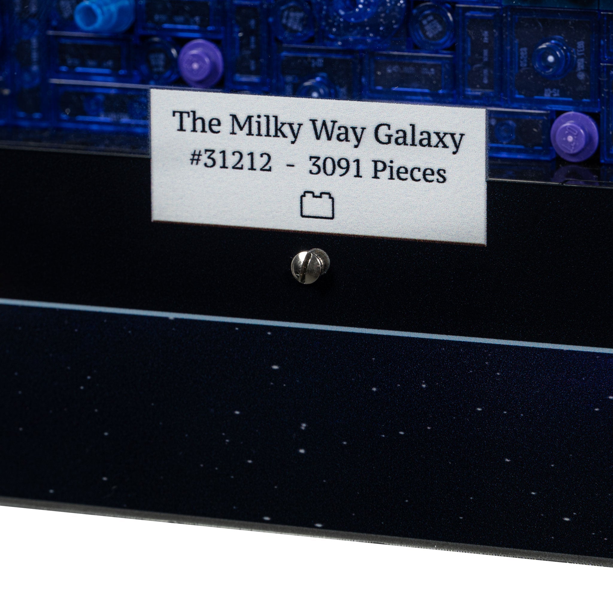 Wall Mounted Display Case for LEGO® Art: The Milky Way Galaxy (31212)