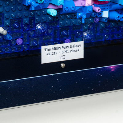 Wall Mounted Display Case for LEGO® Art: The Milky Way Galaxy (31212)
