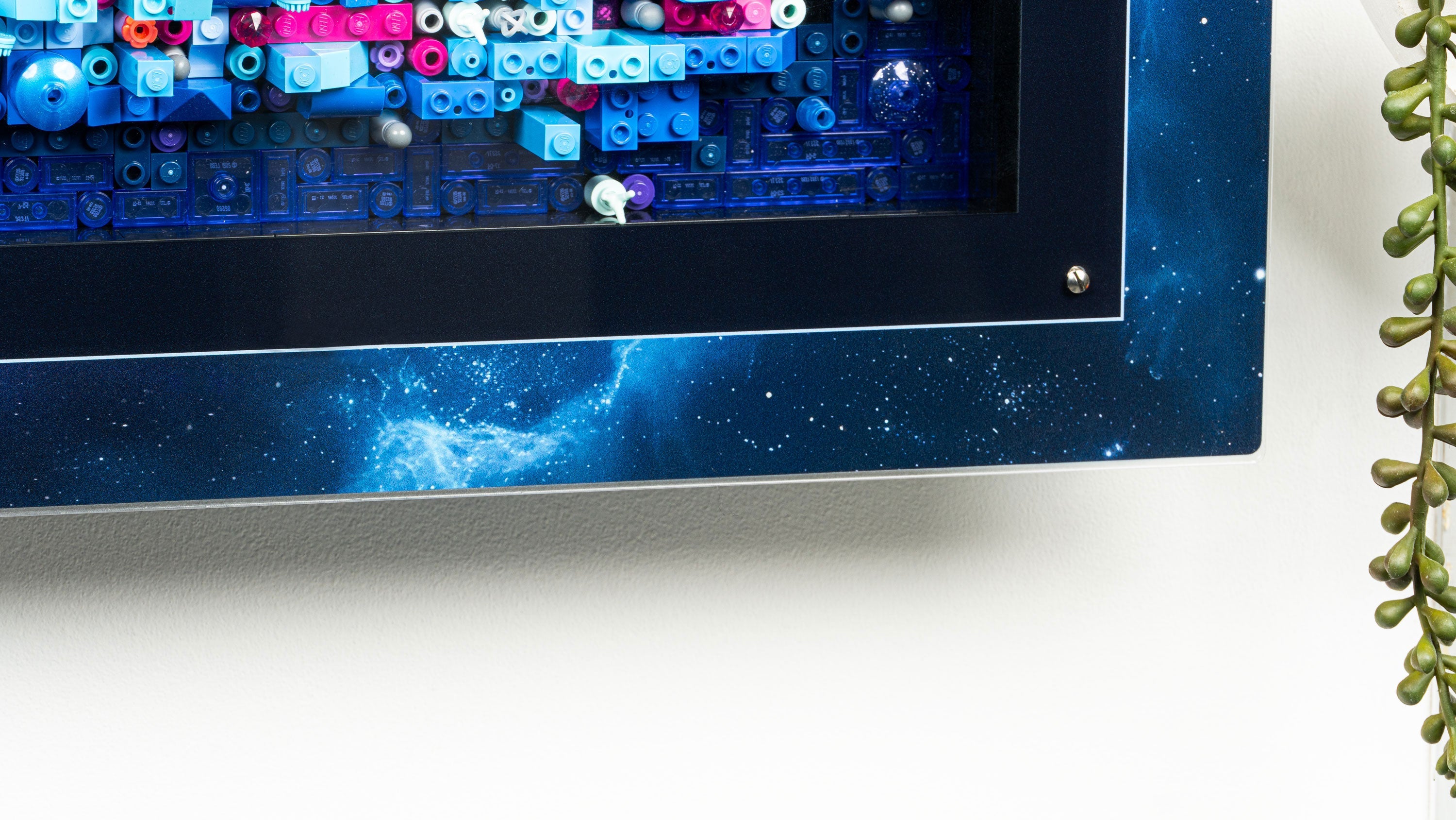 Wall Mounted Display Case for LEGO® Art: The Milky Way Galaxy (31212)