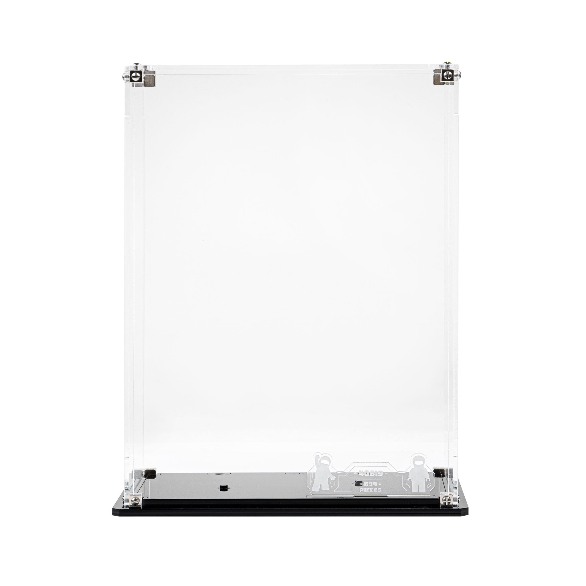 Display Case for LEGO® Up-Scaled Racing Driver Minifigure (40819)