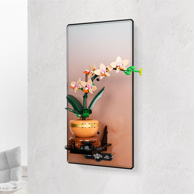 Wall Mounted Display Stand for LEGO® Botanicals Mini Orchid (10343)