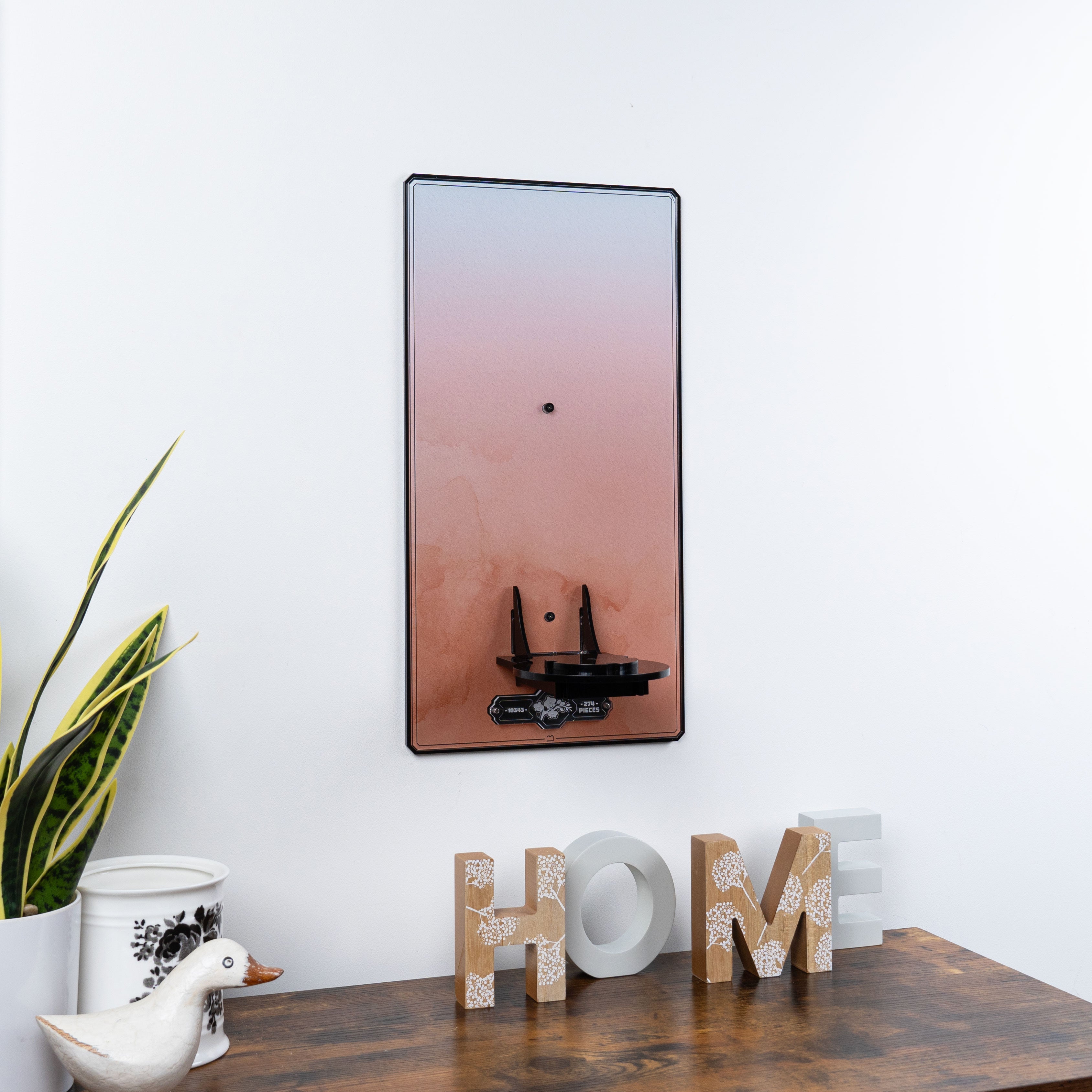 Wall Mounted Display Stand for LEGO® Botanicals Mini Orchid (10343)