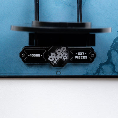 Wall Mounted Display Stand for LEGO® Botanicals Plum Blossom Flower (10369)