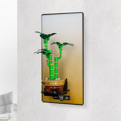 Wall Mounted Display Stand for LEGO® Botanicals Lucky Bamboo (10344)