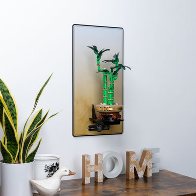 Wall Mounted Display Stand for LEGO® Botanicals Lucky Bamboo (10344)