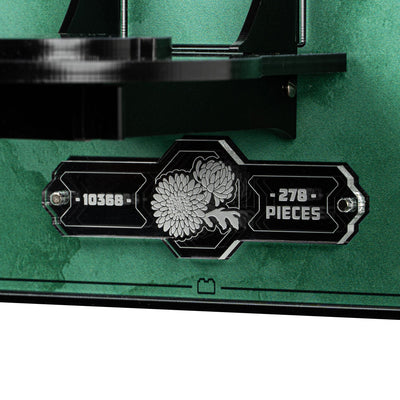 Wall Mounted Display Stand for LEGO® Botanicals Chrysanthemum (10368)