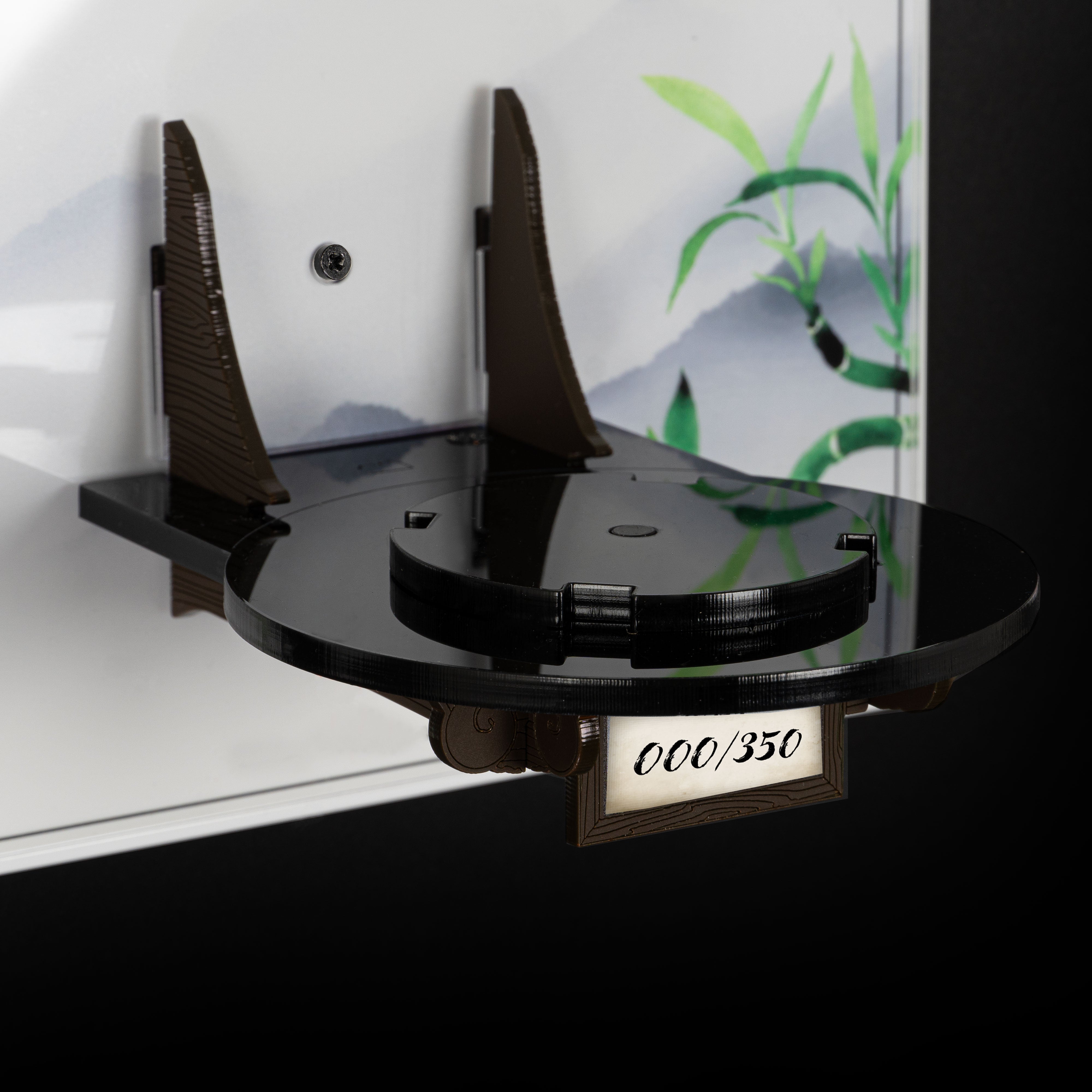 Limited Edition Wall Mounted Display Stand for LEGO® Botanicals Lucky Bamboo (10344)