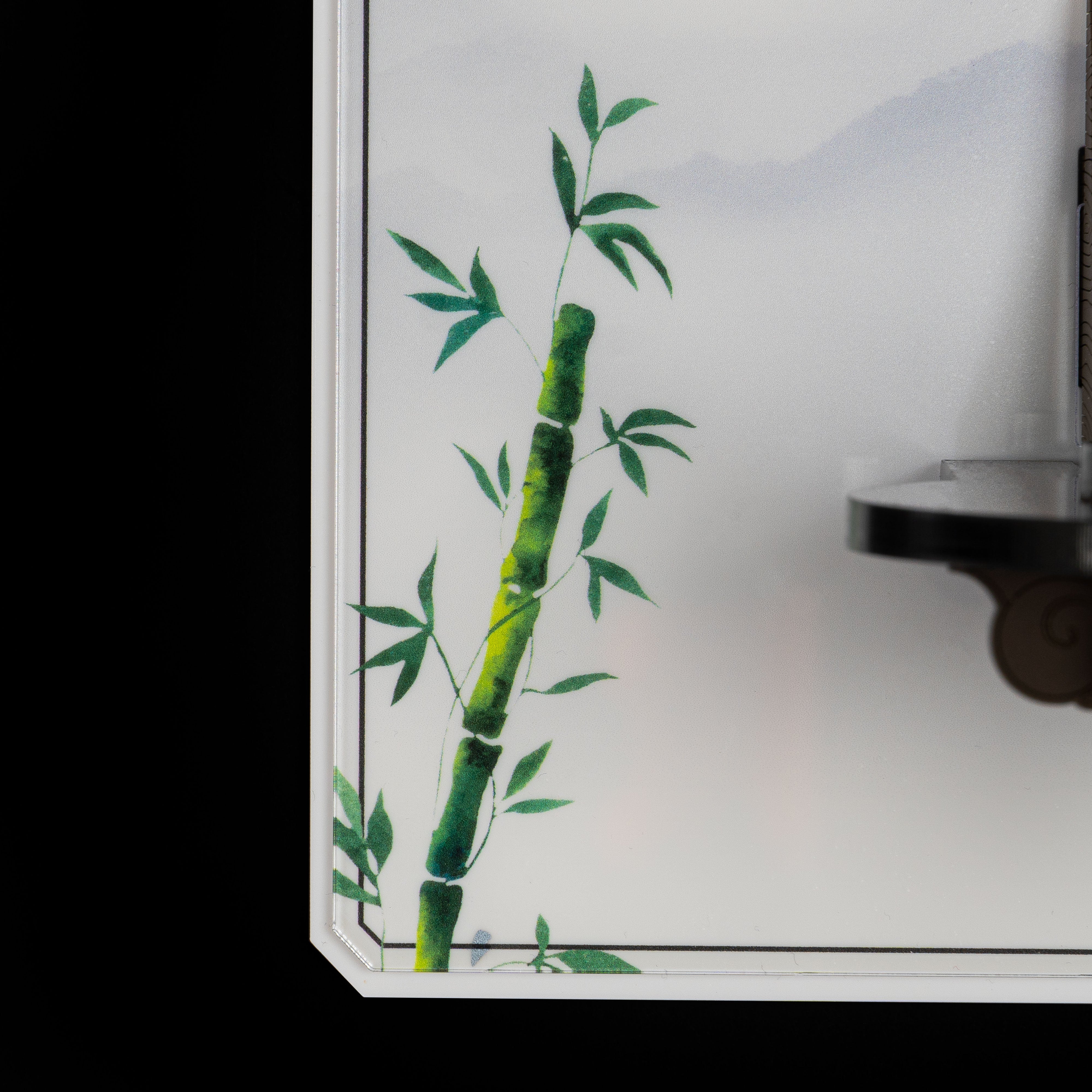 Limited Edition Wall Mounted Display Stand for LEGO® Botanicals Lucky Bamboo (10344)