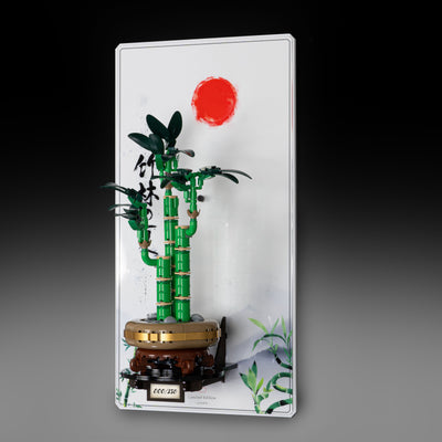 Limited Edition Wall Mounted Display Stand for LEGO® Botanicals Lucky Bamboo (10344)