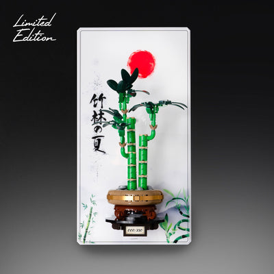 Limited Edition Wall Mounted Display Stand for LEGO® Botanicals Lucky Bamboo (10344)