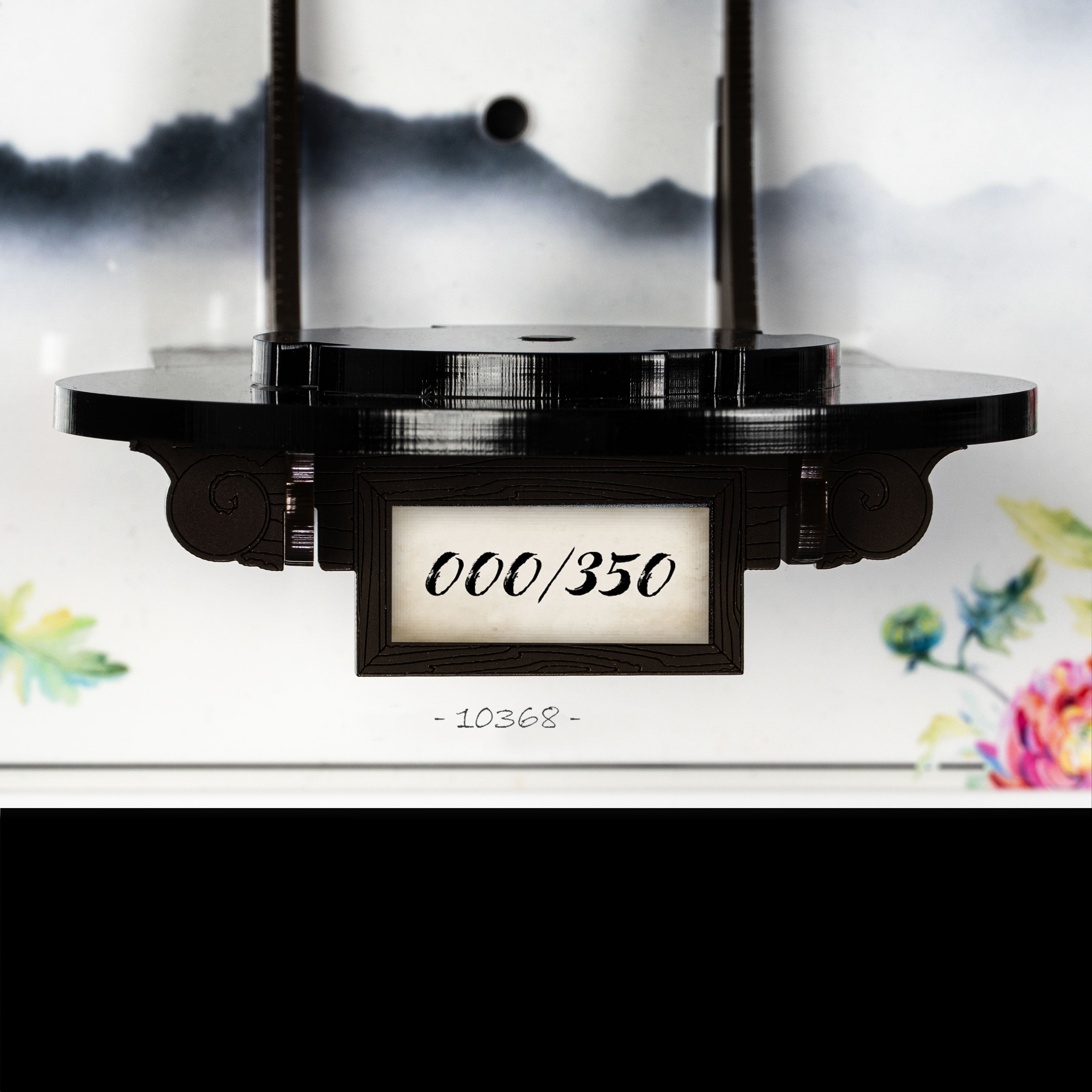 Limited Edition Wall Mounted Display Stand for LEGO® Botanicals Chrysanthemum (10368)