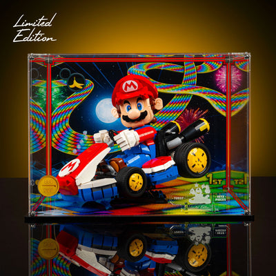 Limited Edition Display Case for LEGO® Mario Kart™ Mario & Standard Kart (72037)