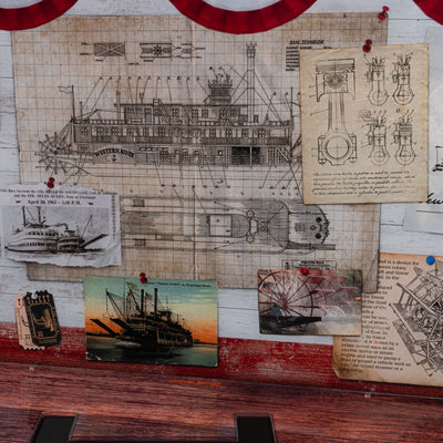 Limited Edition Display Case for LEGO® Ideas River Steamboat (21356)