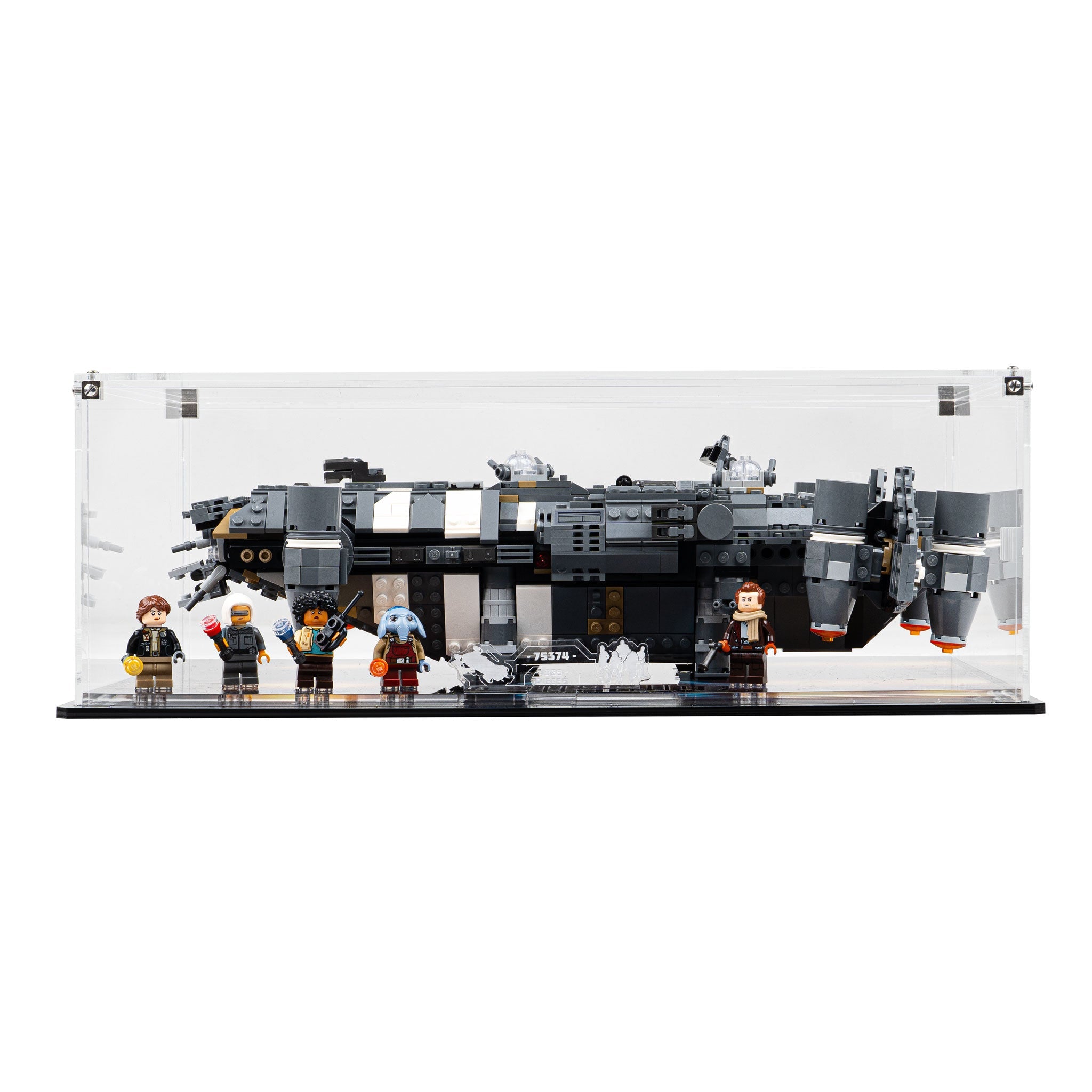 Display Case for LEGO® Star Wars: The Onyx Cinder (75374)