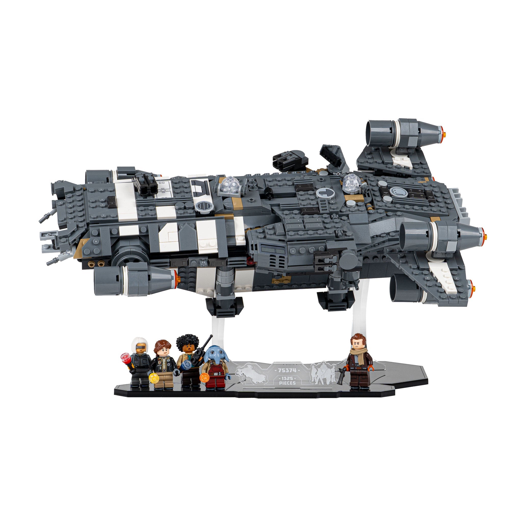 Display Stand for LEGO® Star Wars: The Onyx Cinder (75374)