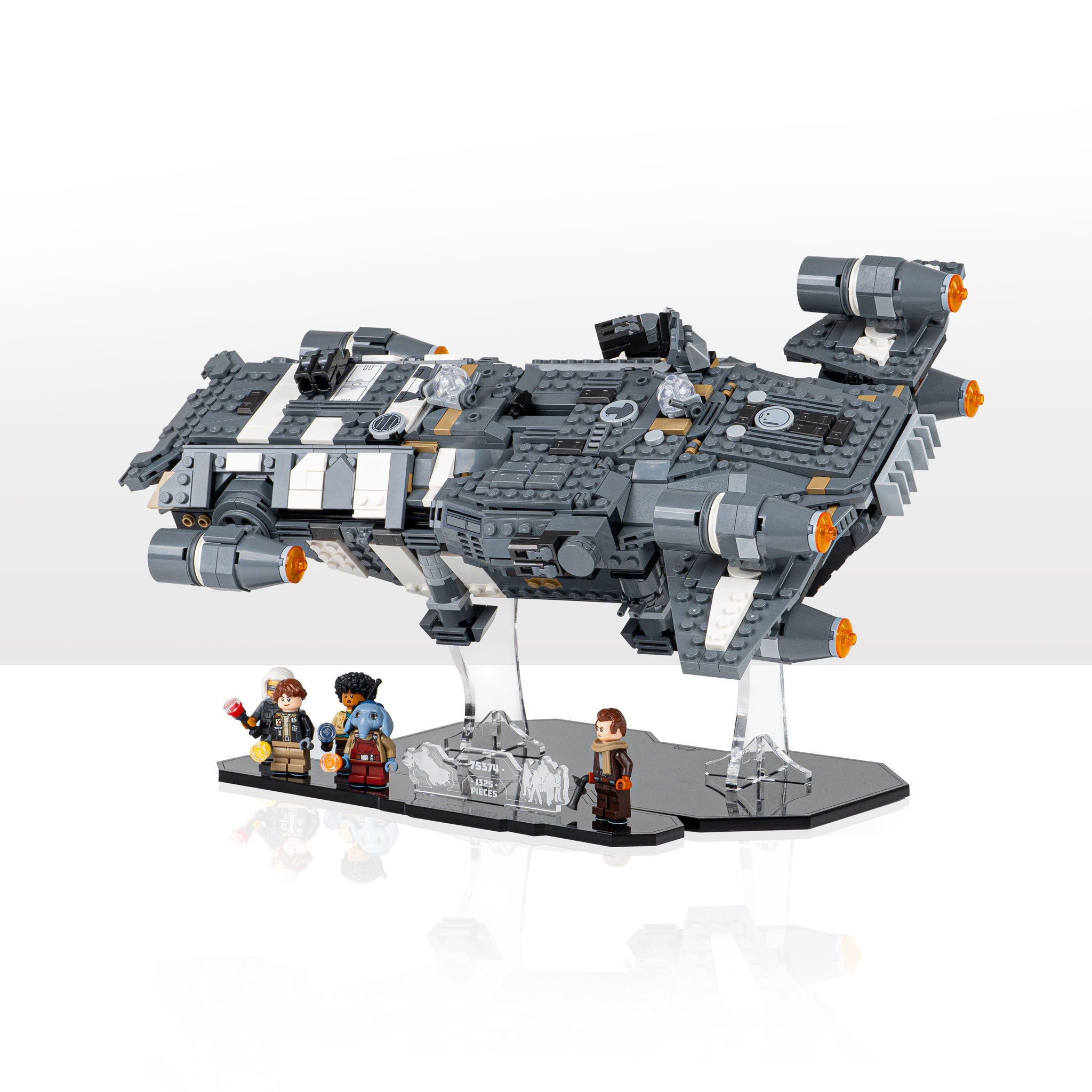Display Stand for LEGO® Star Wars: The Onyx Cinder (75374)