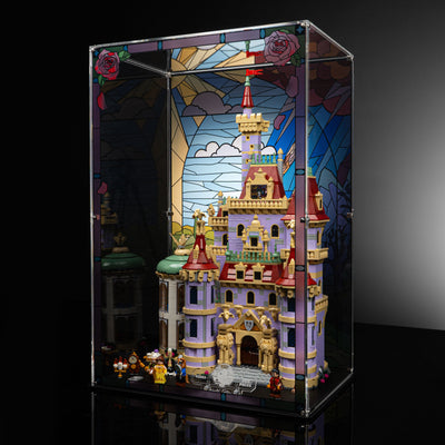 Limited Edition Display Case for LEGO® Disney Beauty and the Beast Castle (43263)