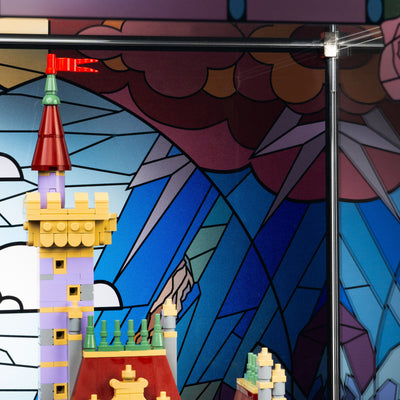Limited Edition Display Case for LEGO® Disney Beauty and the Beast Castle (43263)