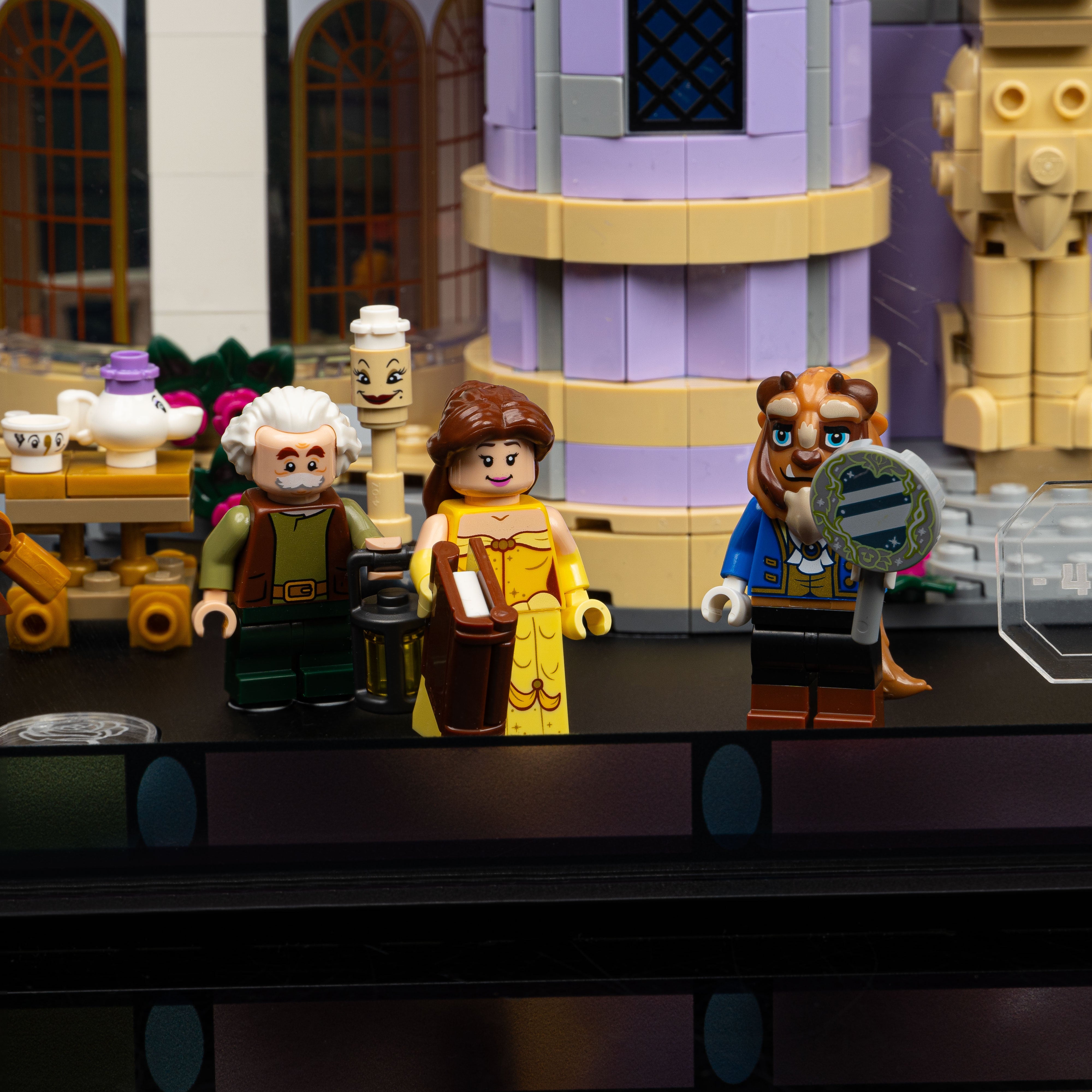 Limited Edition Display Case for LEGO® Disney Beauty and the Beast Castle (43263)