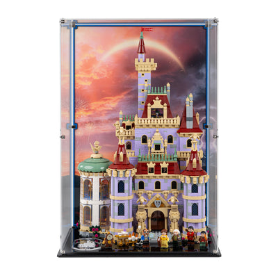 Display Case for LEGO® Disney Beauty and the Beast Castle (43263)