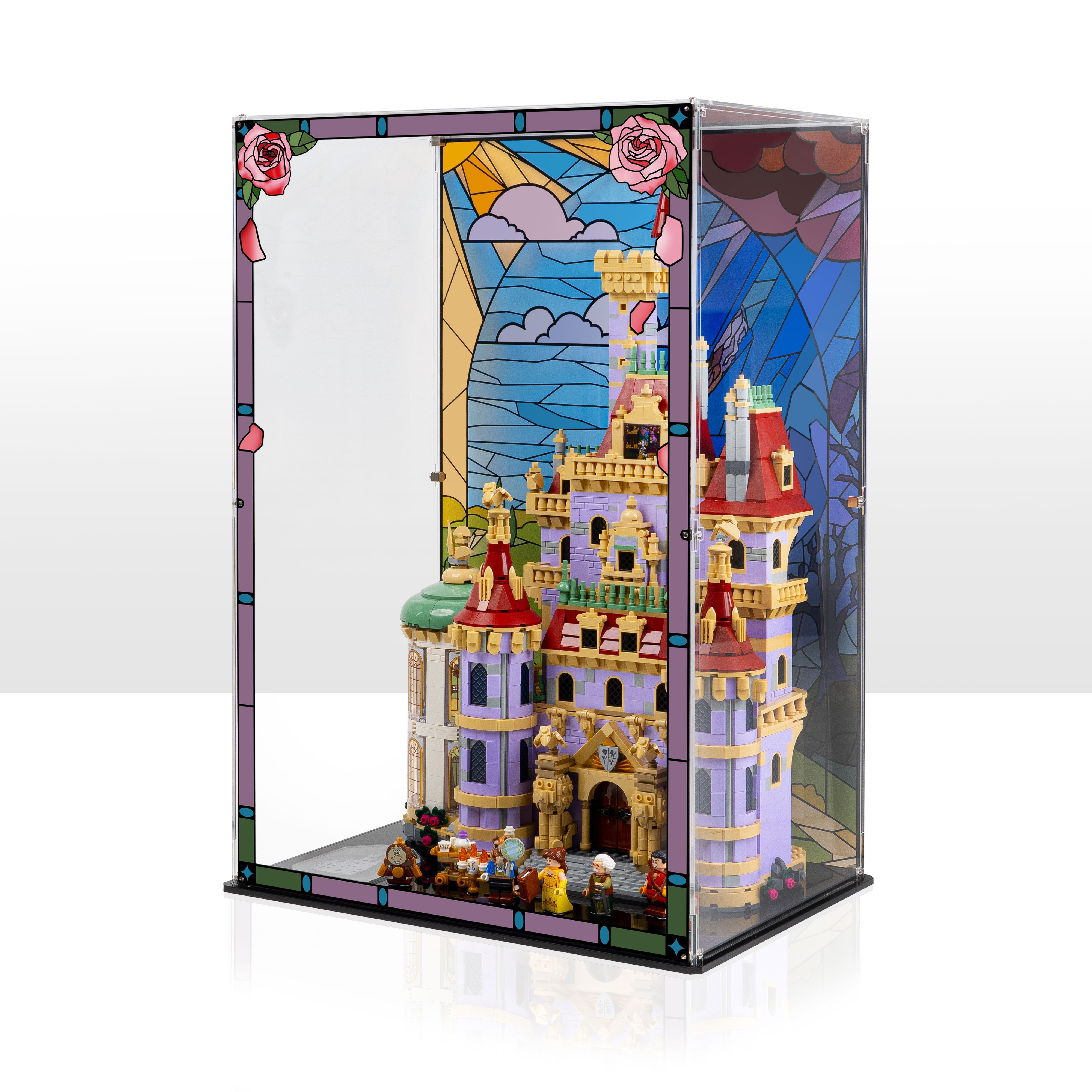 Display Case for LEGO® Disney Beauty and the Beast Castle (43263)
