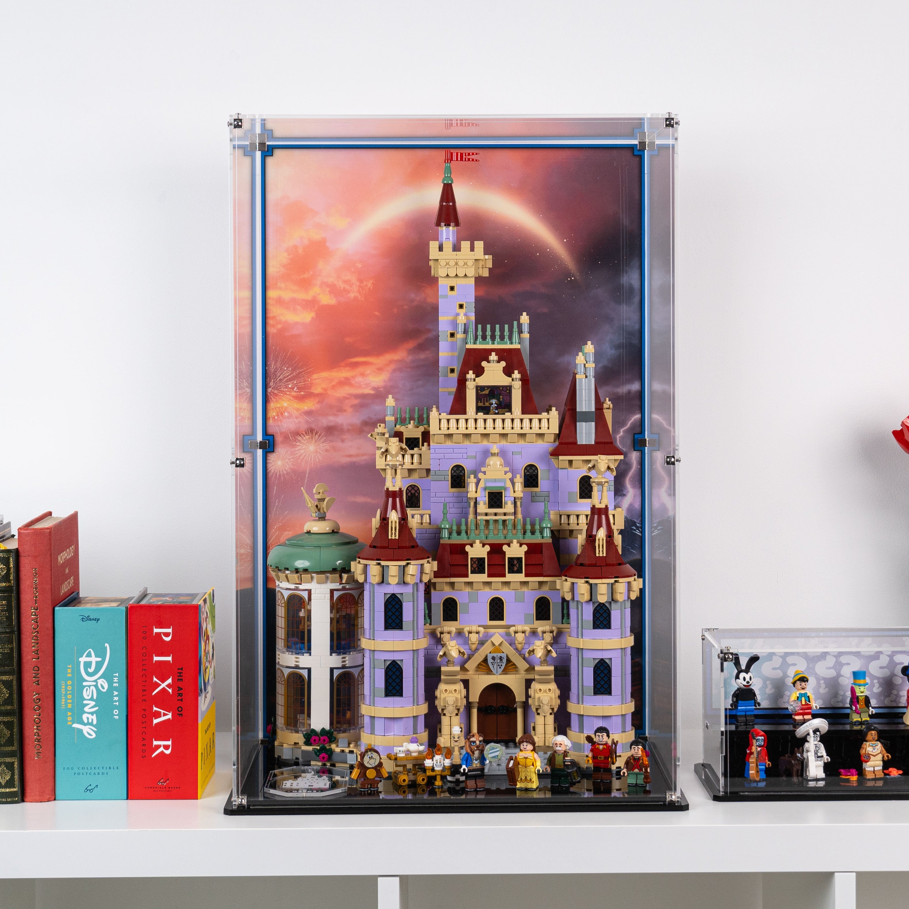 Display Case for LEGO® Disney Beauty and the Beast Castle (43263)