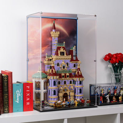 Display Case for LEGO® Disney Beauty and the Beast Castle (43263)