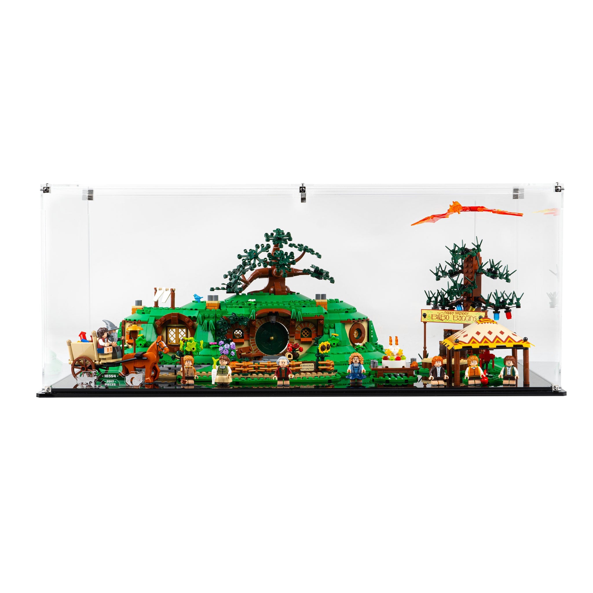 Display Case for LEGO® Icons: Lord of the Rings The Shire™ (10354)