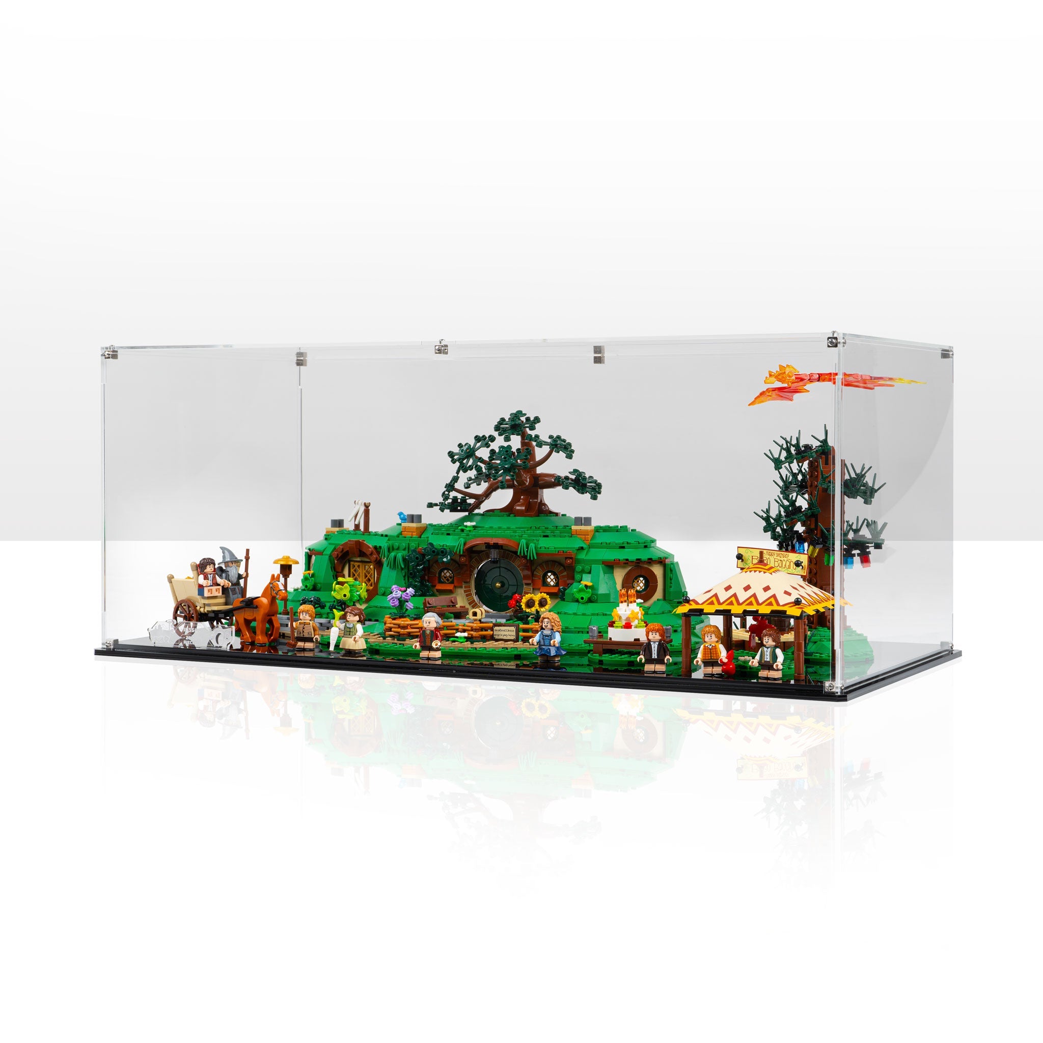 Display Case for LEGO® Icons: Lord of the Rings The Shire™ (10354)
