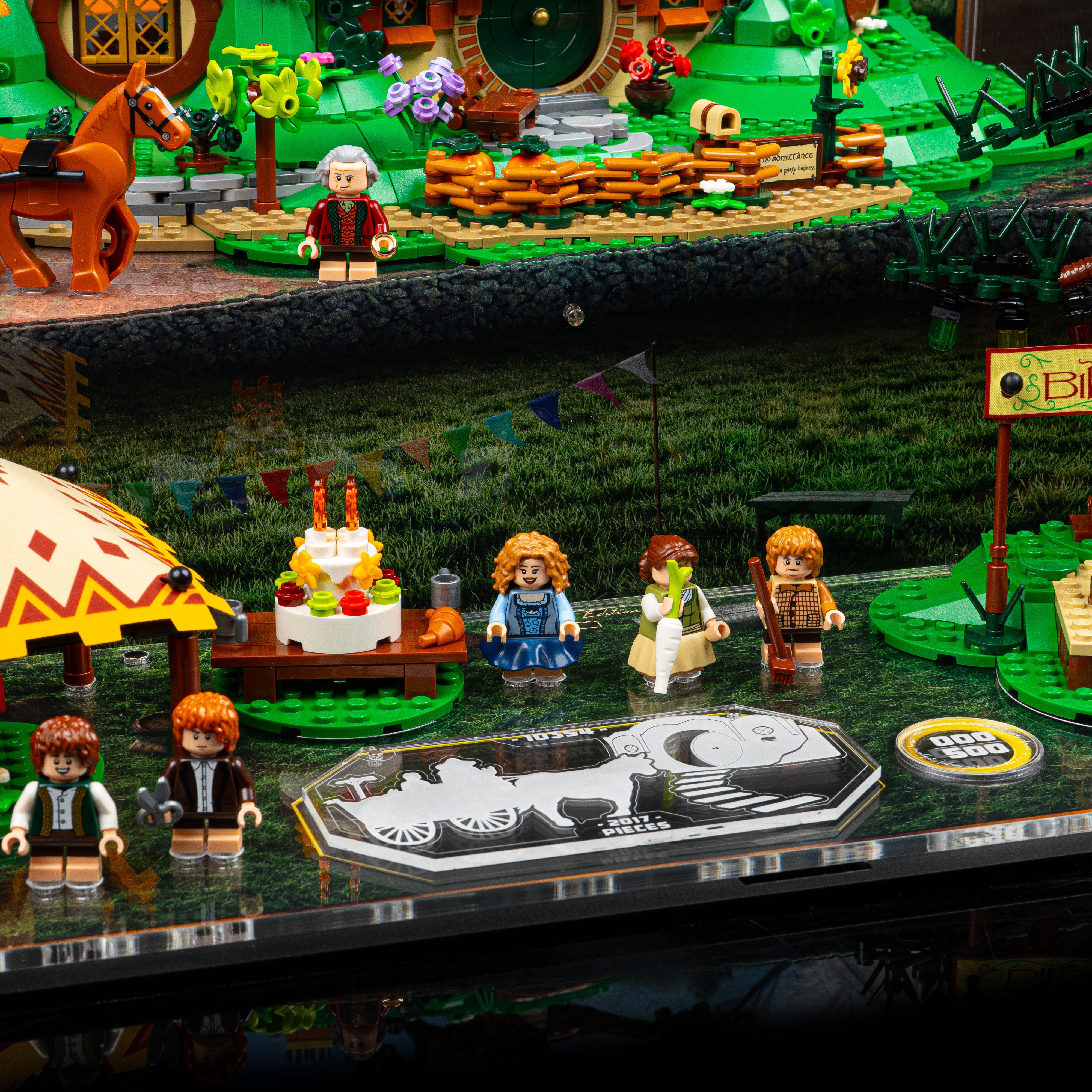 Limited Edition Display Case for LEGO® Icons: Lord of the Rings The Shire™ (10354)