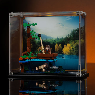Limited Edition Display Case for LEGO® Icons: Lord of the Rings Sméagol™ & Déagol™ (40761)