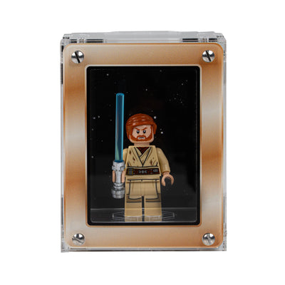 Star Wars™ Gold Themed Modular Display Case for LEGO® Minifigures