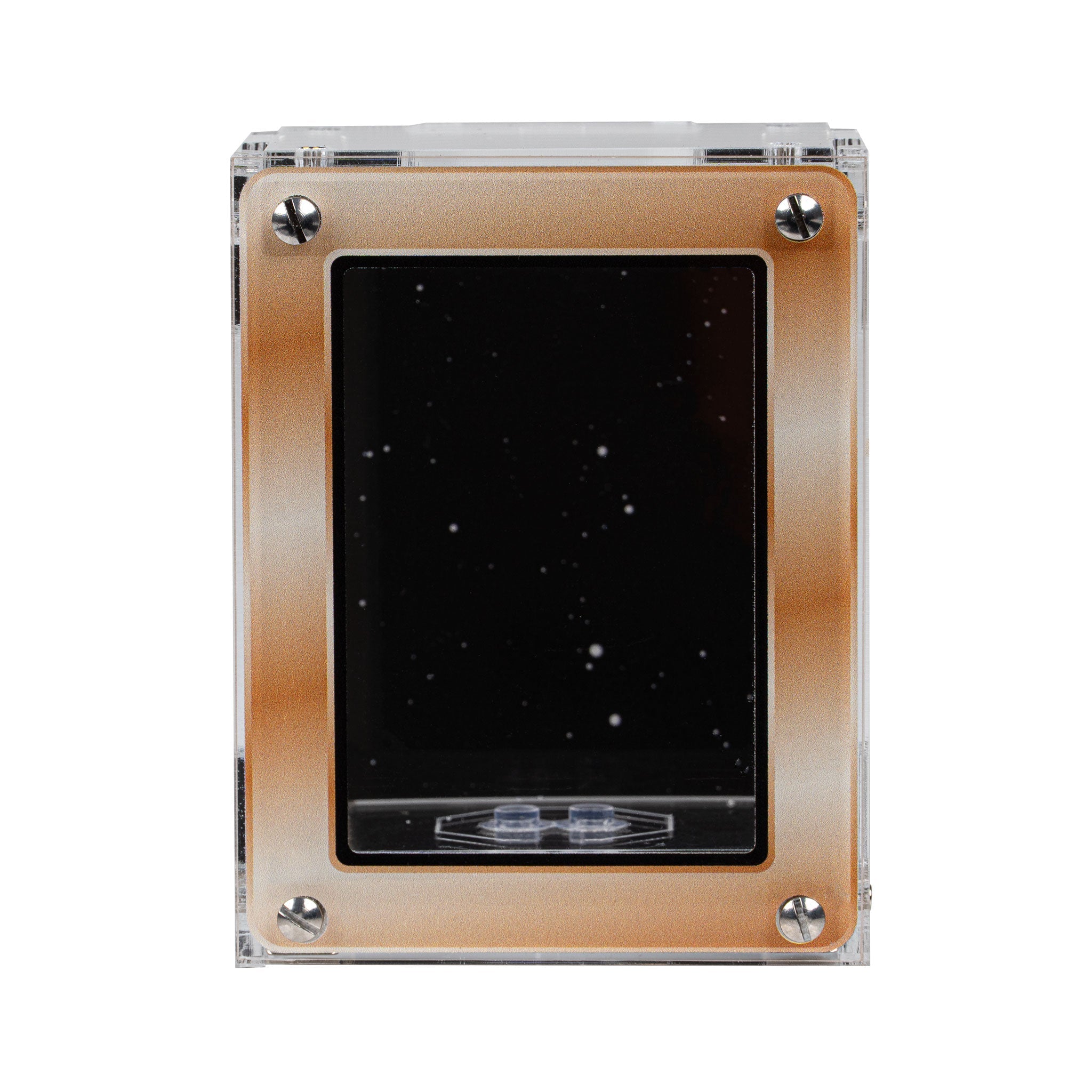 Star Wars™ Gold Themed Modular Display Case for LEGO® Minifigures