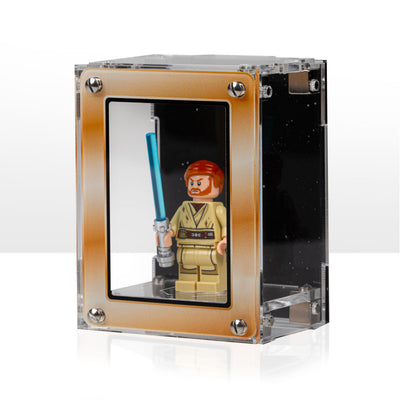 Star Wars™ Gold Themed Modular Display Case for LEGO® Minifigures