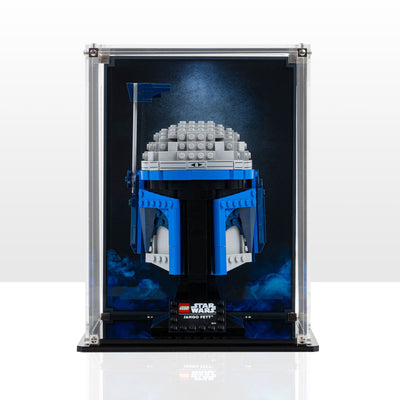 Display Case for LEGO® Star Wars: Jango Fett's Helmet (75408)