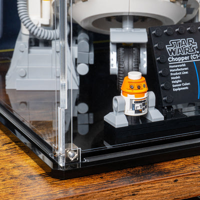 Display Case for LEGO® Star Wars: Chopper (C1-10P) Astromech Droid (75416)